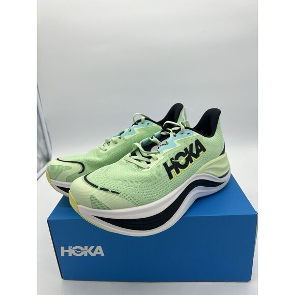 Hoka One One Skyward X 1147911-LMTH Green Running Shoes Carbon Men’s Size 11 - Picture 2 of 9